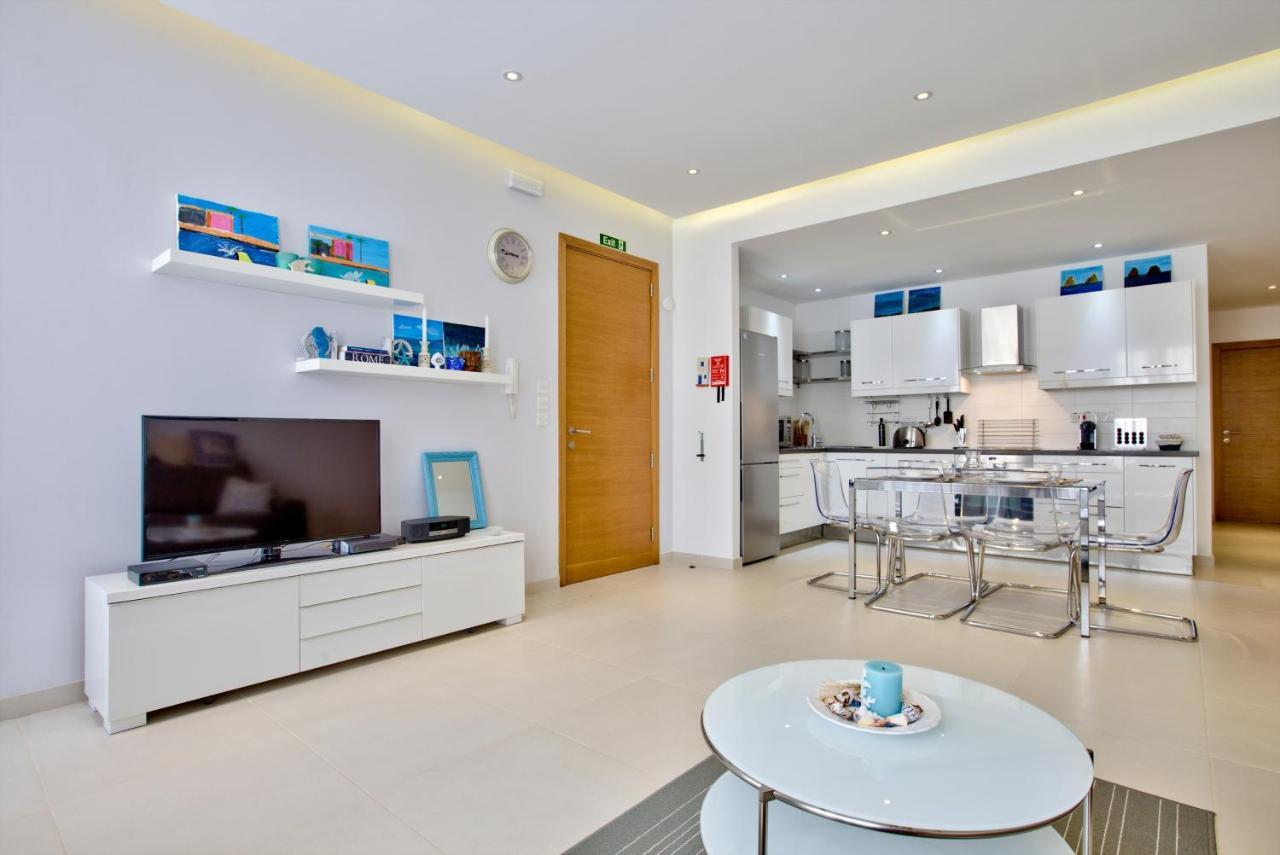 Bright And Central 2 Bedroom Apartment In Σλιέμα Εξωτερικό φωτογραφία