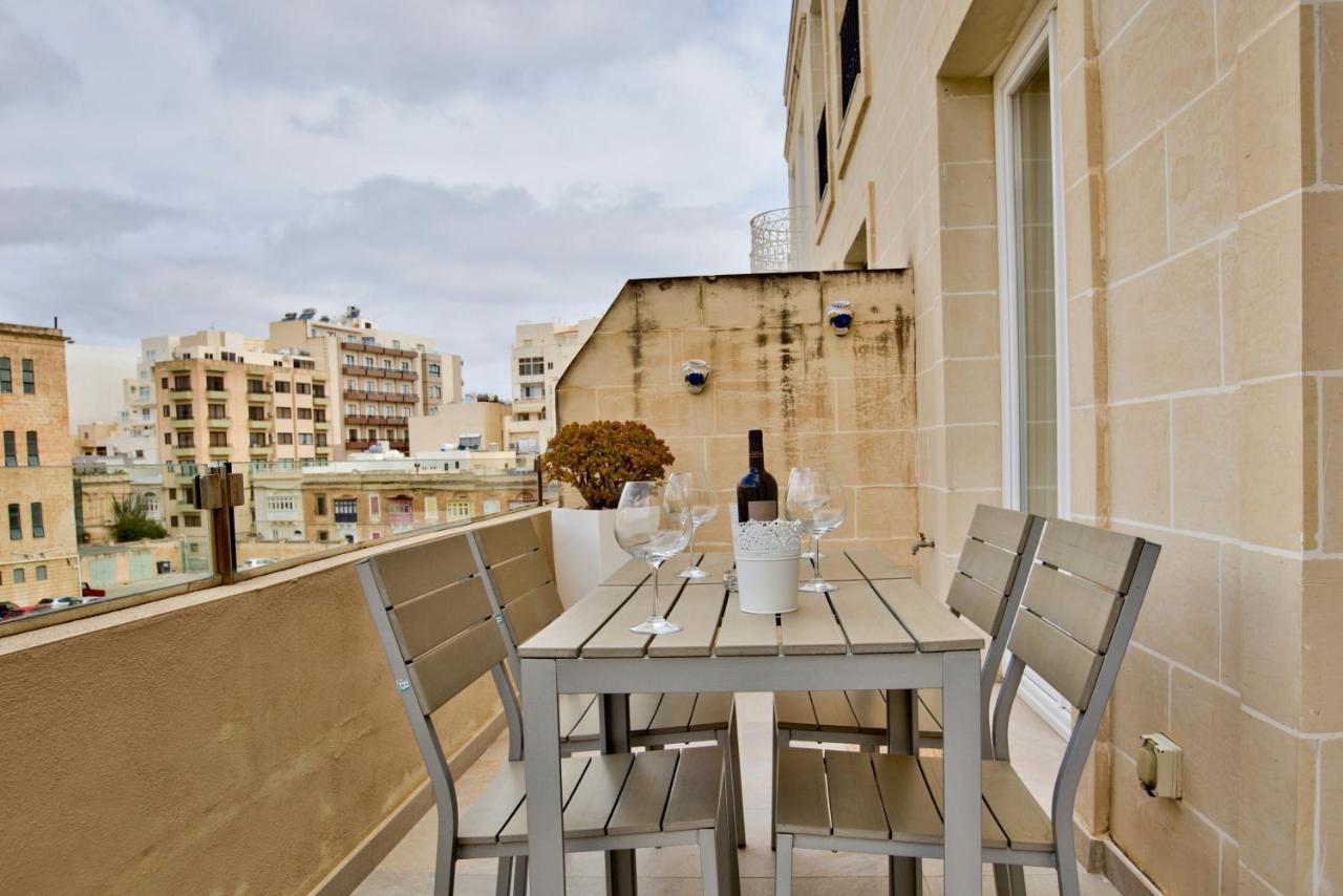 Bright And Central 2 Bedroom Apartment In Σλιέμα Εξωτερικό φωτογραφία